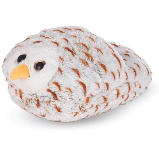 Cozy Noxxiez CS914 Sněžná sova hřejivý plyšový pantofel