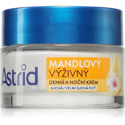 Astrid Nutri Skin výživný mandlový krém pro suchou až velmi suchou pleť 50 ml