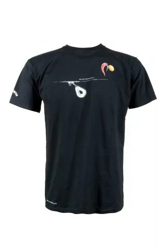 Carp ´R´ Us Triko logo Mouthsnagger černé,Carp ´R´ Us Triko logo Mouthsnagger černé