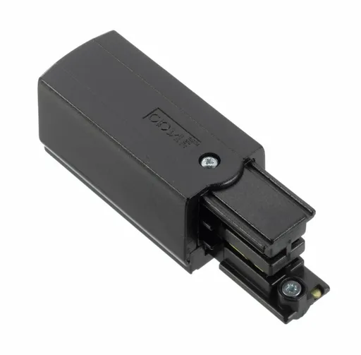 NORDIC ALUMINIUM napájecí konektor levý 3-okruhová napájecí lišta GLOBAL Trac  XTS11-2 Černá