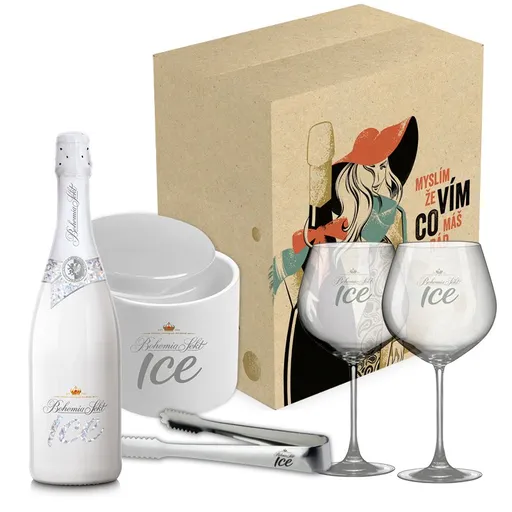Dárkový set BOHEMIA SEKT ICE