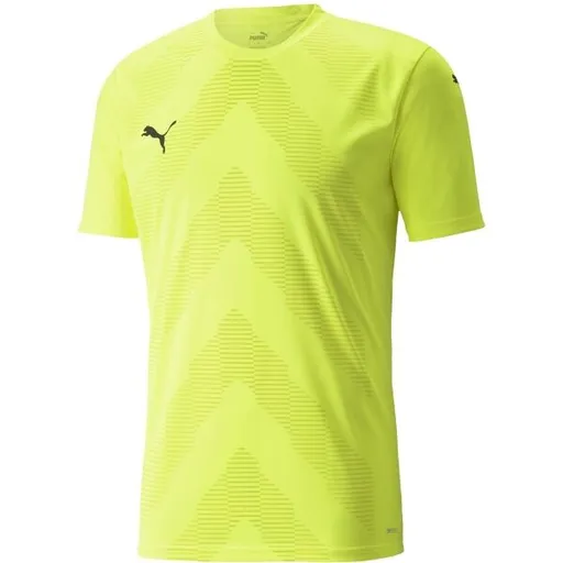 Puma TEAMGLORY JERSEY TEE Pánské fotbalové triko, žlutá, velikost