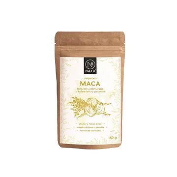NATU Maca BIO prášek 80 g (8596299006370)