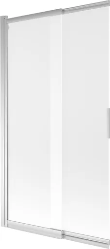 MEXEN Fox 2-křídlá posuvná vanová zástěna 100 x 150, dekor, chrom 891-100-002-01-30