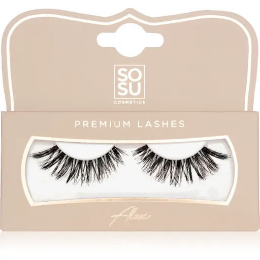 SOSU Cosmetics Premium Lashes umělé řasy odstín Alex 1 ks