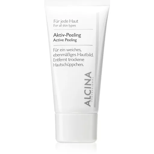 Alcina For All Skin Types aktivní peeling pro jemnou a vyhlazenou pleť 50 ml