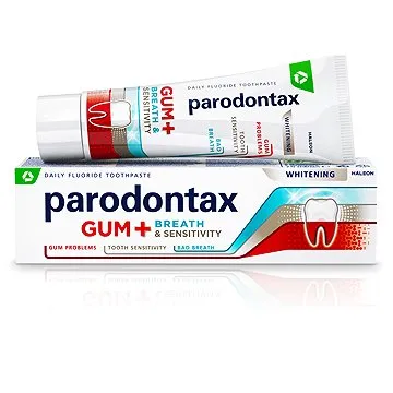 PARODONTAX Whitening  pro dásně + dech & citlivé zuby 75 ml (5054563120434)