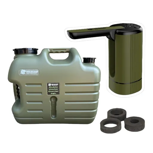 Holdcarp Set Automatická Pumpa Smart Rechargeable Tap + Cubic Water Carrier 25L,Holdcarp Set Automatická Pumpa Smart Rechargeable Tap + Cubic Water Ca