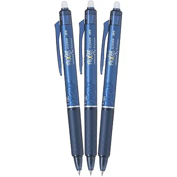 PILOT FriXion Clicker 05 / 0.25 mm, navy modré - balení 3 ks (BLRT-FR5-BB-S3)