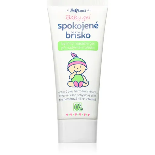 MedPharma baby gel Spokojené bříško masážní gel pro děti od narození 100 ml