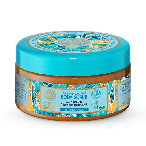 Natura Siberica Rakytníkový tělový peeling Oblepikha and Honey (Body Scrub) 300 ml