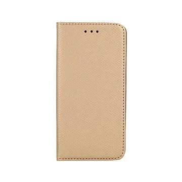 TopQ iPhone SE 2020 Smart Magnet knížkové zlaté 57172 (Sun-57172)
