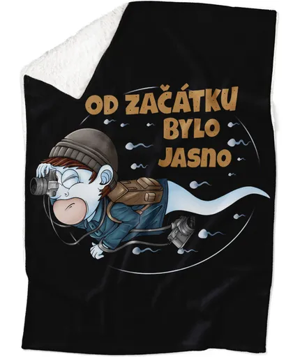 Deka Fotograf - spermie (Podšití beránkem: ANO)