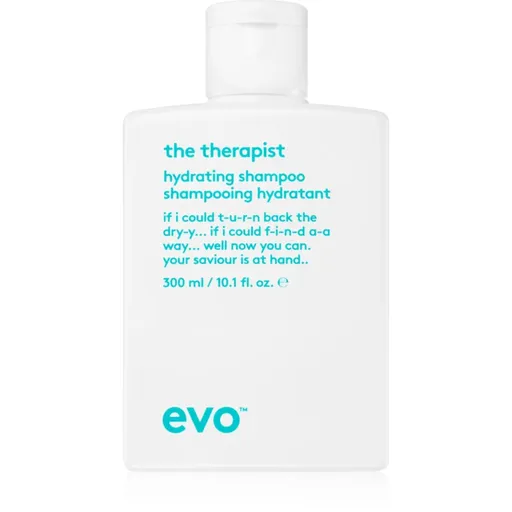 EVO Hydrate The Therapist hydratační šampon pro suché, namáhané vlasy 300 ml