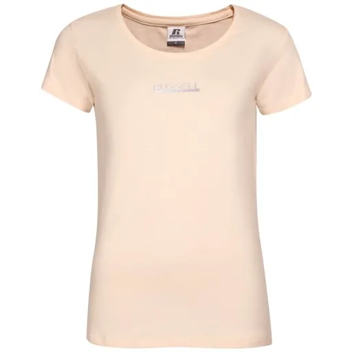 Russell Athletic TEE SHIRT Dámské tričko, béžová, velikost