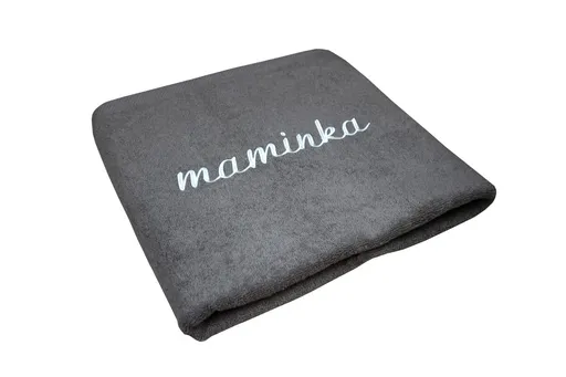 Ručník s bordurou s výšivkou