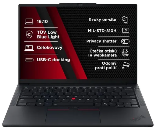 LENOVO NTB ThinkPad E14 AMD G7 - Ryzen5 230, 14" WUXGA, 16GB, 512SSD, IRcam, W11P