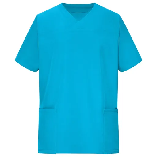 James & Nicholson (Daiber) Pánská strečová zdravotnická halena JN3104 - Tyrkysová | 3XL