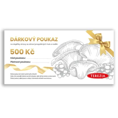 Dárkový poukaz 500 Kč