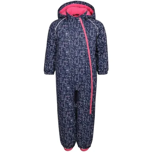 Lewro WAYAN Dětský zateplený overal, tmavě modrá, velikost 80-86