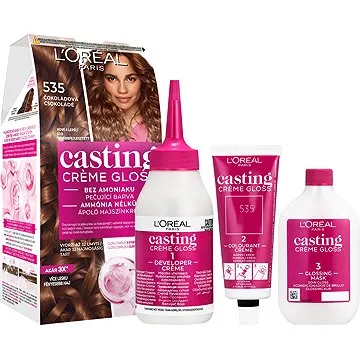 L'ORÉAL CASTING Creme Gloss 535 Čokoládová (3600521334997)