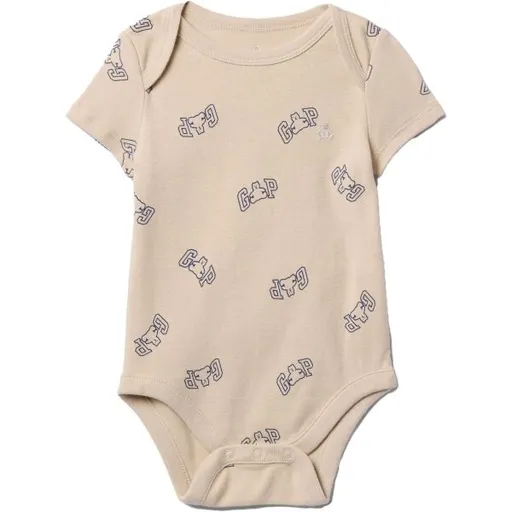 GAP V-JAPAN PRINT Dětské body, hnědá, velikost