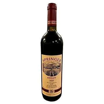 Springer Pavel Merlot 2020 14% 0,75l (7020292549233)