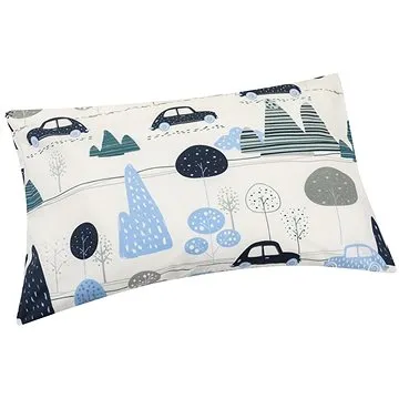 Bomimi Povlečení 120×90 (peřinka + polštářek) Autíčka-modrá (8595673203367)