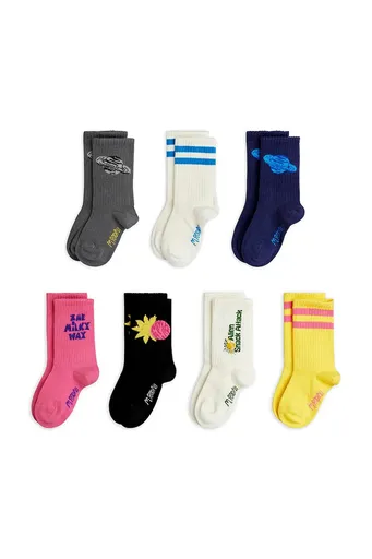 Dětské ponožky Mini Rodini Alien 7-pack