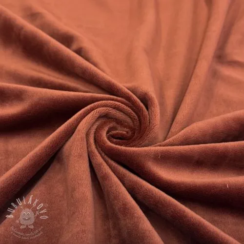 Samet VELVET STRETCH brick