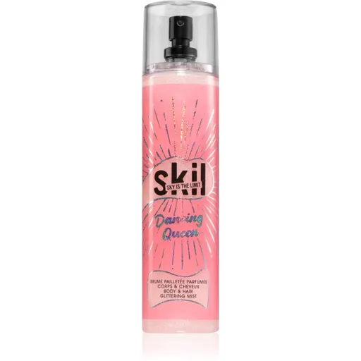 Skil Night Call Dancing Queen sprej na tělo a vlasy se třpytkami 250 ml