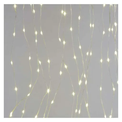 EMOS LED vánoční nano řetěz – záclona, 2,9x1,5 m, venkovní i vnitřní, teplá bílá, programy D3EW03