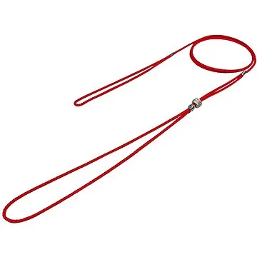 Bafpet Předváděcí vodítko Lanko - Červená, 3mm × 140cm, 15221 (15221_CERVENA)