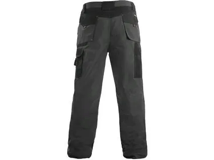 Kalhoty do pasu CXS SIRIUS NIKOLAS, pánské, šedo-oranžové, vel. 62