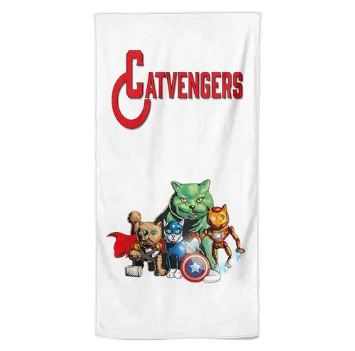 Osuška Catvengers (Velikost osušky: 100x170cm)
