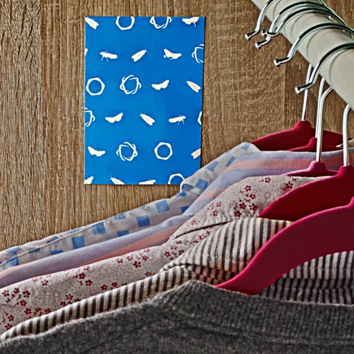 4 nalepovacích štítků proti molům