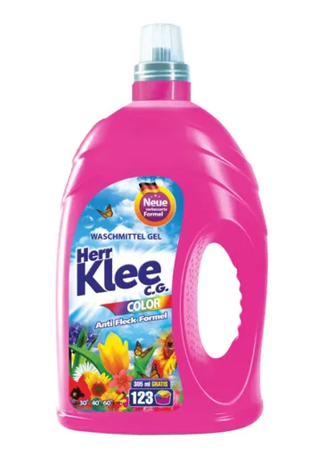 Herr Klee Color Prací gel 4,305 l 123 dávek