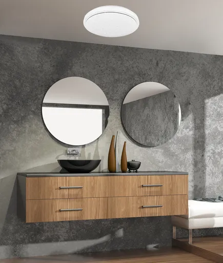 Stropní lampa Jasper 36W LED 49cm bílá 4000K IP44