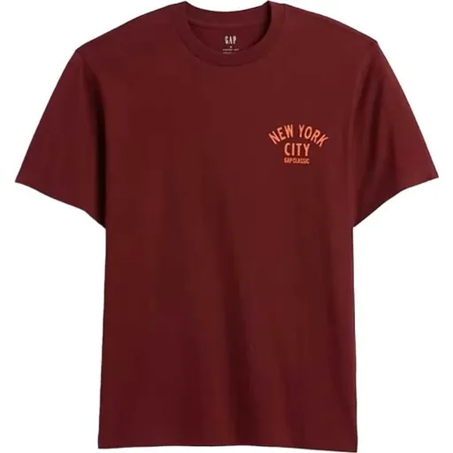 GAP V-GAP NYC BASKETBALL Pánské tričko, červená, velikost
