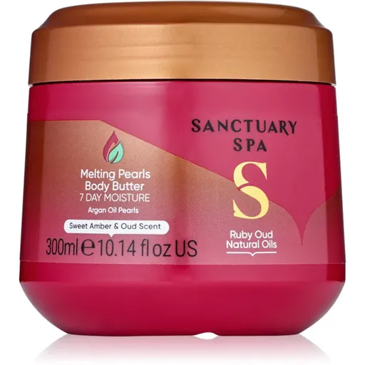 Sanctuary Spa Ruby Oud vyživující tělové máslo 300 ml