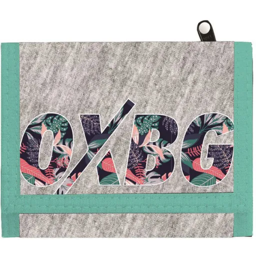 Oxybag OXY TROPICAL Dívčí peněženka, šedá, velikost