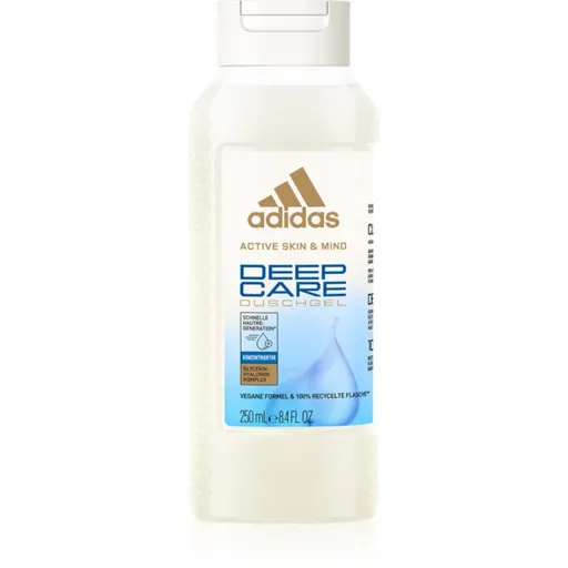 Adidas Deep Care pečující sprchový gel s kyselinou hyaluronovou 250 ml