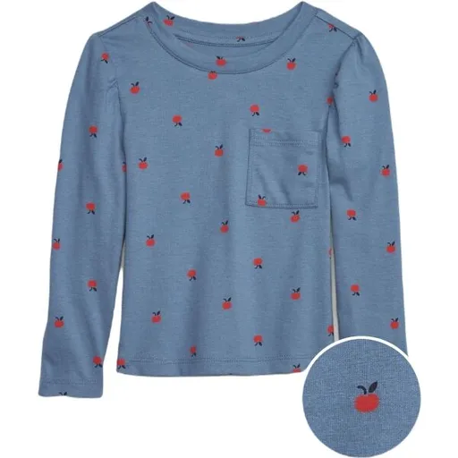 GAP BABY Dětské tričko, modrá, velikost 5Y