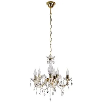 Lustr na řetězu MARIA TERESA 5xE14/40W/230V (105161)