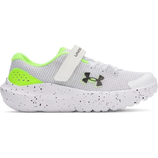 Under Armour SURGE Chlapecké běžecké boty, bílá, velikost 33.5