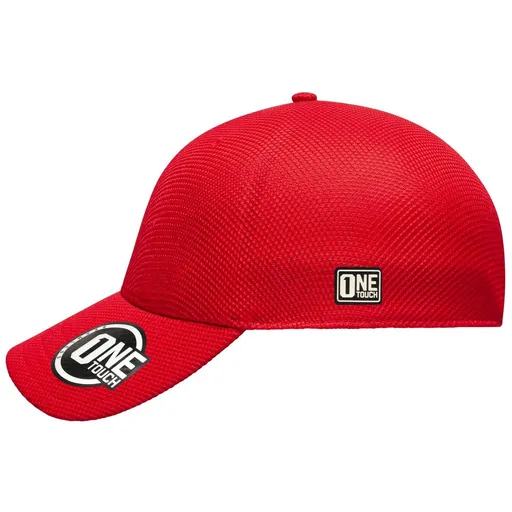 Myrtle Beach (Daiber) Bezešvá OneTouch kšiltovka MB6221 - Červená | S/M