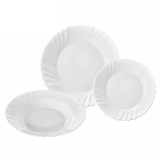 Bormioli Rocco 18dílná jídelní sada Ebro