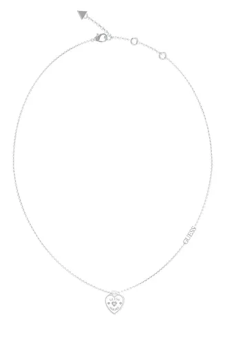 Guess Půvabný ocelový náhrdelník Guess Amore JUBN05056JWRHT/U