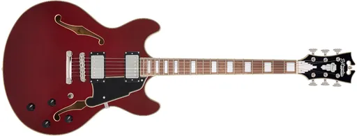 D'Angelico Premier DC Burnt Red