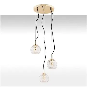 Argon 1463 - Křišťálový lustr na lanku OVIEDO 3xE27/15W/230V (106832)